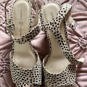 Chinese Laundry Chunky Heel